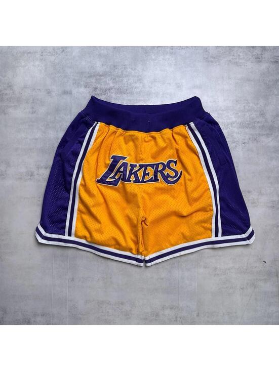 NBA Other - Y2K Phoenix Suns Lakers Yellow Shorts